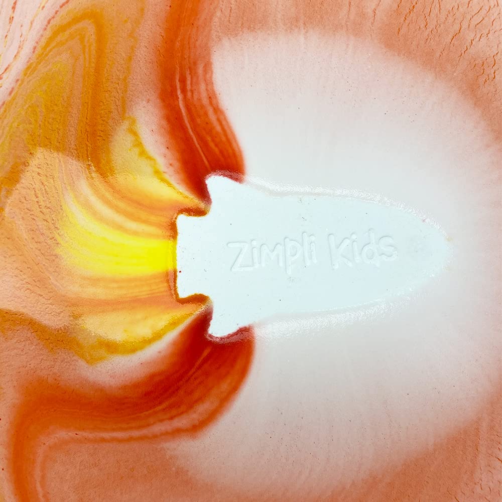 ZIMPLI - Large Cloud Rainbow Baff Bombz, Create a rainbow effect, fizzing, bathtime adventure, Bath Bomb Fizzing Fun for children 4 5 6 7 8 9